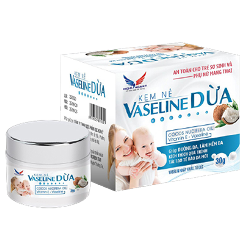 Bán Kem dưỡng da trị nẻ Vaseline dừa 30g