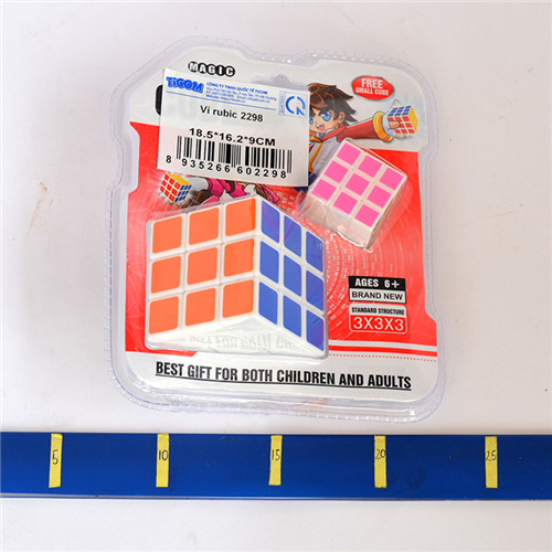 Bán Đồ chơi vỉ Rubik đôi 2298