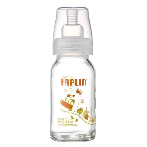 Bán Bình sữa Farlin TOP-808G 120ml (thủy tinh, cổ thường)