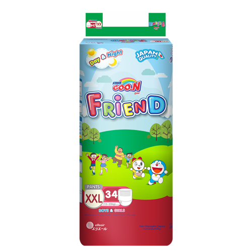 Bán Tã -bỉm quần Goon Friend XXL34
