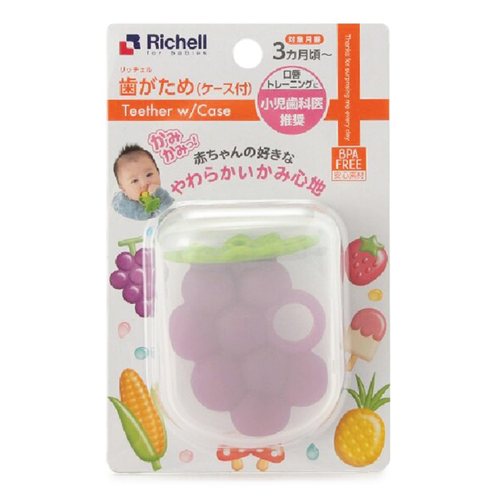 Bán Gặm nướu silicone Richell RC22028 hình chùm nho