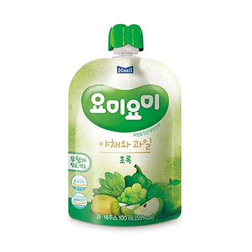 Bán Nước ép rau củ quả hữu cơ Yummy Yummy xanh 12M (100ml)