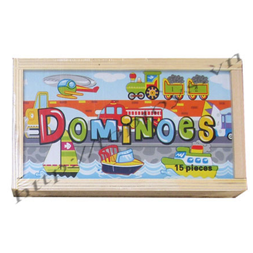 Bán Đồ chơi gỗ Toptoys - Domninoes ghép phương tiện giao thông 93425B