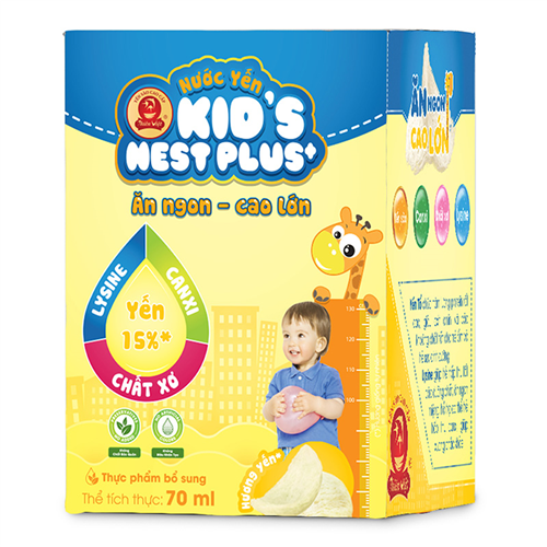 Bán Nước yến Kid's Nest Plus+ hương tự nhiên (70ml)