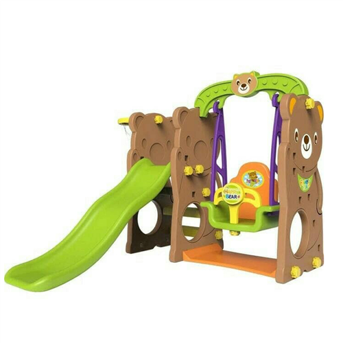 Bán Cầu trượt xích đu hình gấu Tobebe VBC-CHD-161