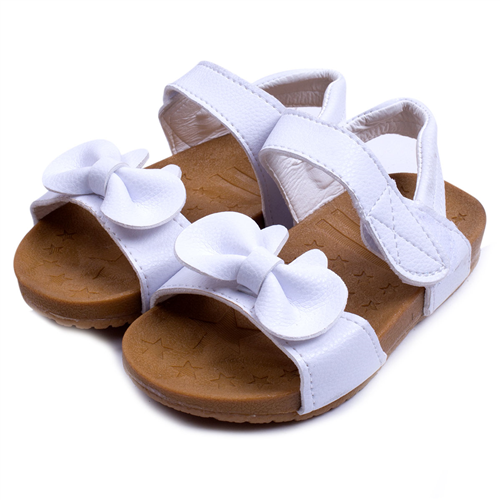 Bán Dép sandal bé gái quai đính nơ (1-3 tuổi)