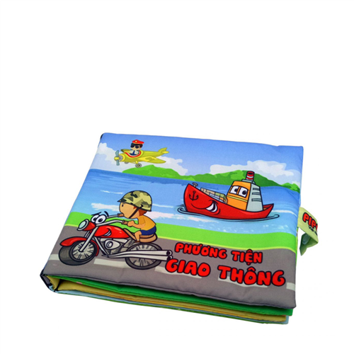 Bán Sách vải Pipo hình Phương tiện giao thông