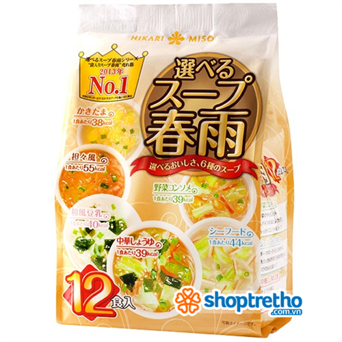 Bán Miến ăn liền 6 vị Hikari Miso (12 gói)