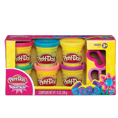 Bán Đất nặn PlayDoh A5417 - 6 màu lấp lánh