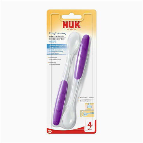 Bán Bộ 2 thìa bằng silicon Nuk 255065
