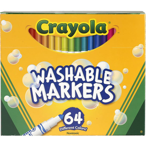 Bán Bút lông mini 64 màu (tẩy rửa được) - Crayola 5887640005