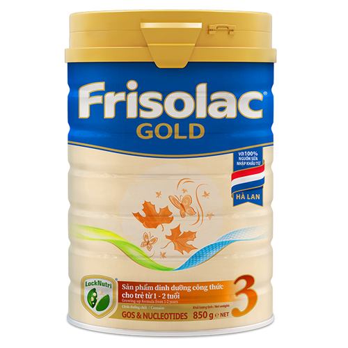 Bán Sữa Frisolac Gold số 3 850g (1-2 tuổi)