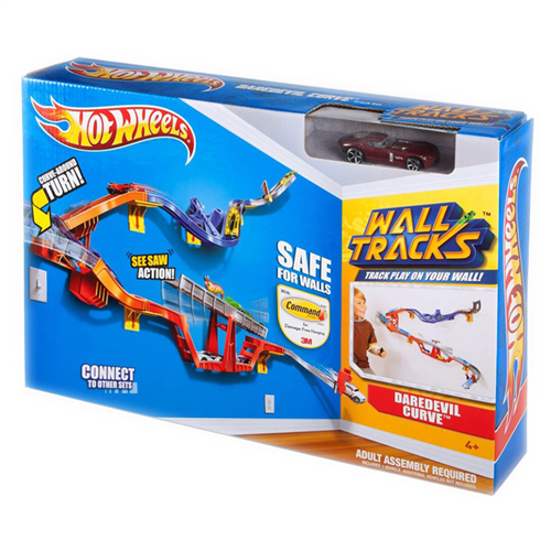 Bán HotWheels W2104 - Đường đua treo tường khởi đầu thử thách