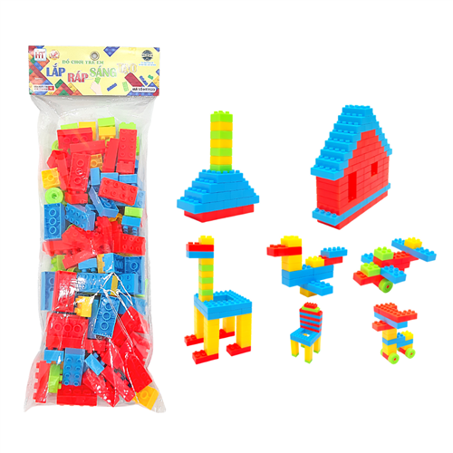 Bán Đồ chơi lắp ráp sáng tạo HT7523 (túi, 113pcs)
