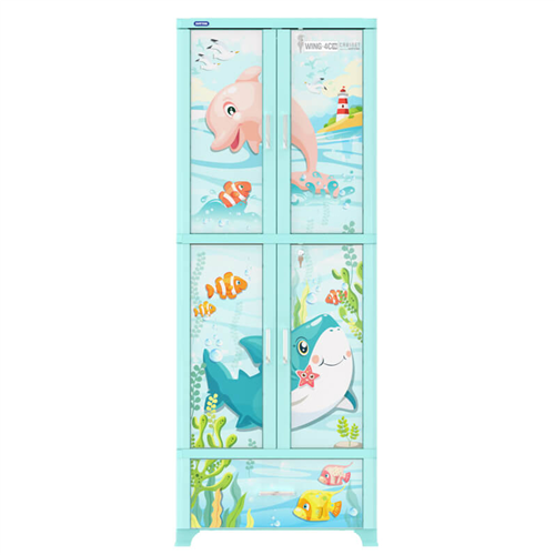 Bán Tủ nhựa Duy Tân Wing 4C-1N No.1159 (nhiều màu)