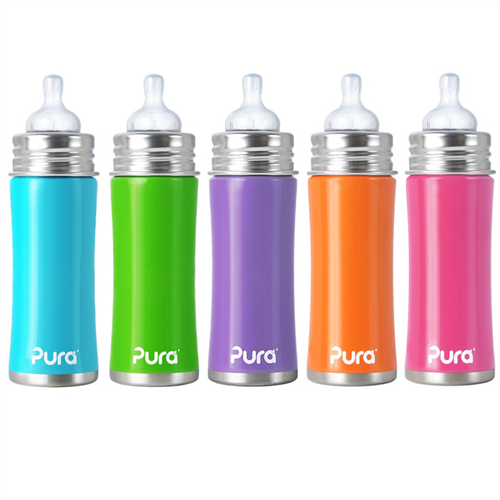 Bán Bình sữa cao cấp cho bé Inox Pura 325ml