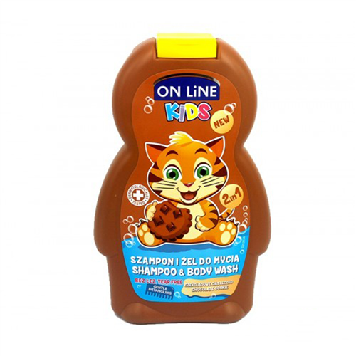 Bán Sữa tắm gội ON Line Kids 250ml - hương socola