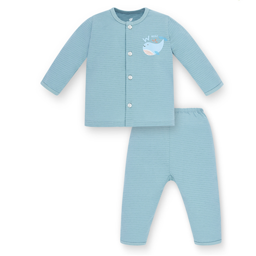 Bán Bộ cài giữa dài tay Lullaby NH68B (xanh blue)