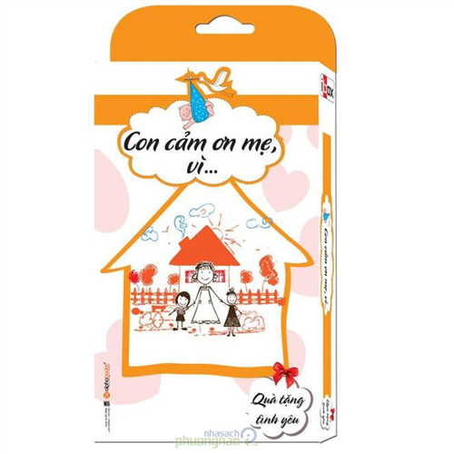 Bán Bộ Flash Card: Con cảm ơn mẹ, vì... - Quà tặng tình yêu