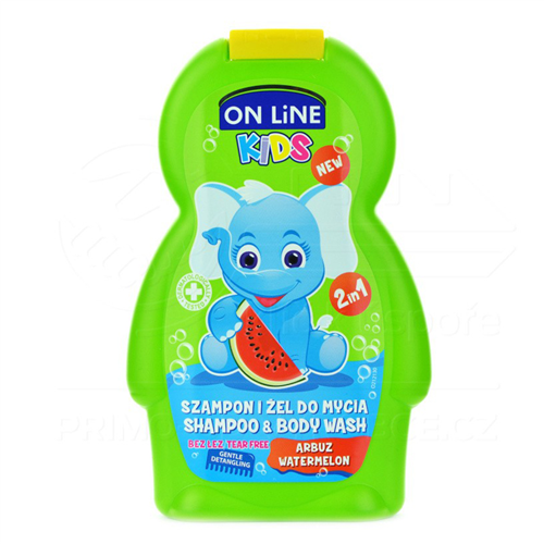 Bán Sữa tắm gội ON Line Kids 250ml - mùi dưa hấu
