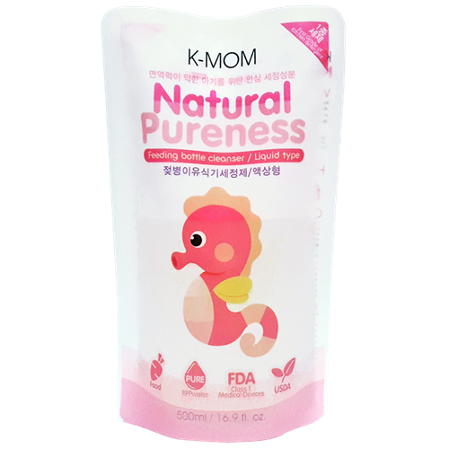 Bán Nước rửa bình & rau quả hữu cơ K-Mom Hàn Quốc dạng túi (500ml)