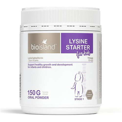 Bán Bột tăng chiều cao Bio Island Lysine Starter (150g)
