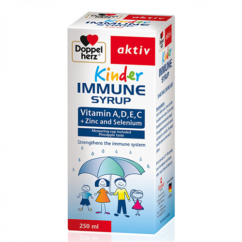 Bán Siro tăng cường miễn dịch Doppelherz Kinder Immune (250ml)
