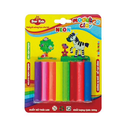 Bán Đất nặn Kidart 8 màu K-100/8C