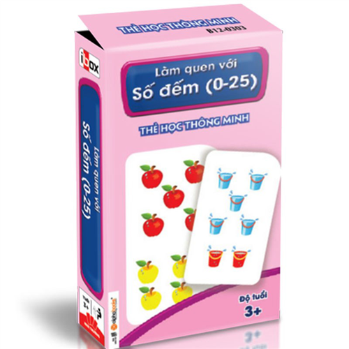 Bán Thẻ học thông minh - Làm quen với số đếm (0 - 25)