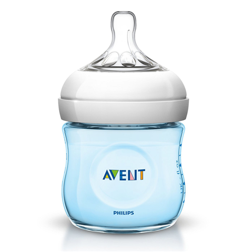 Bán Bình sữa Avent Natural 125ml (màu xanh)