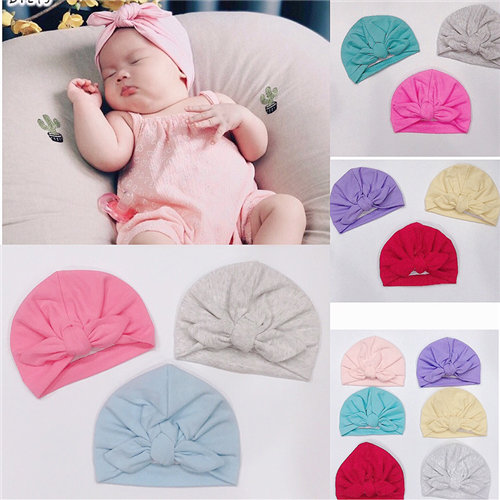 Bán Mũ băng đô Turban cho bé (nhiều màu)