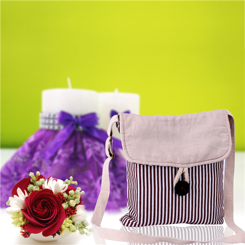 Bán Túi đeo chéo Handmade loại to T09