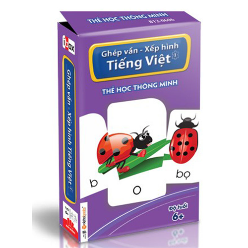 Bán Thẻ học thông minh - Ghép vần - Xếp hình Tiếng Việt 1