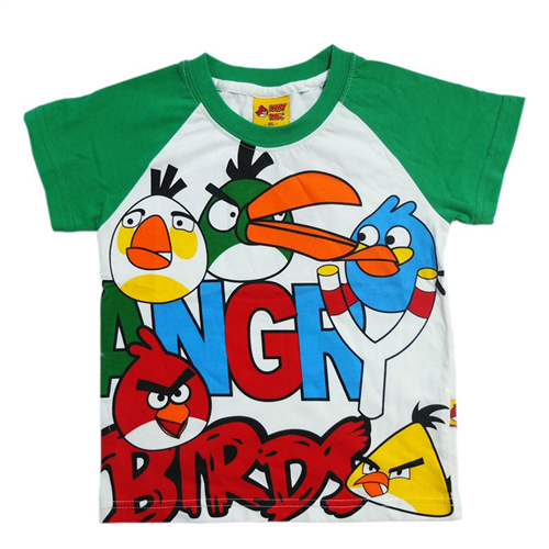 Bán Áo cộc cho bé trai Angrybird 085