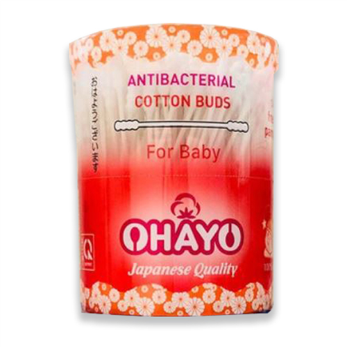 Bán Tăm bông cao cấp OHAYO xoắn JP06 (180pcs)