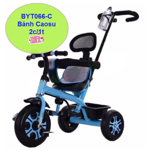 Bán Xe 3 bánh có tay đẩy, gấp gọn BYT066-C