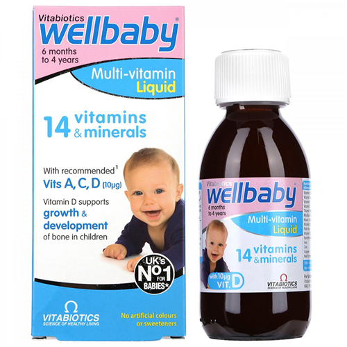 Bán Vitamin tổng hợp Wellbaby 150ml (6 tháng - 4 tuổi)