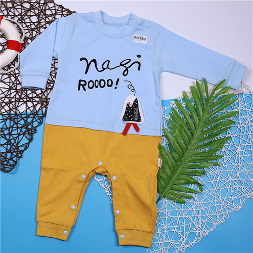 Bán Body liền dài tay cổ bẻ 1821 (3-36M)