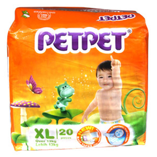 Bán Tã - bỉm dán Petpet nhiều size: S, M, L, XL bịch nhỏ