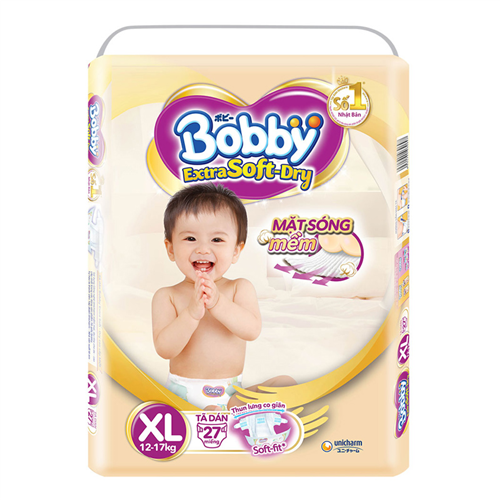 Bán Tã - Bỉm dán Extra Soft Dry XL27 (12-17kg)
