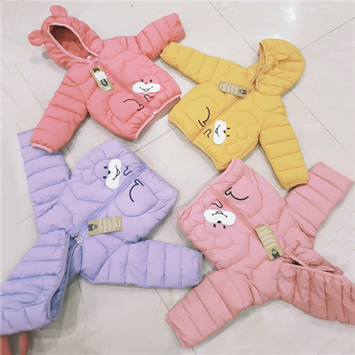 Bán Áo khoác phao tai thỏ bé gái