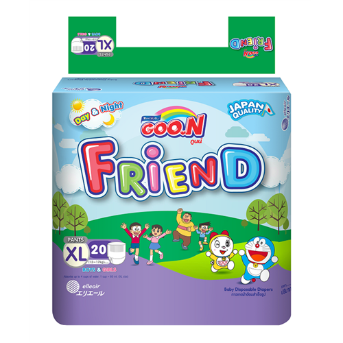 Bán Tã - Bỉm quần Goon Friend XL20 (12-17kg)