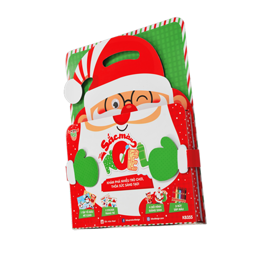 Bán Bộ tô màu Kibu - Sắc màu Noel