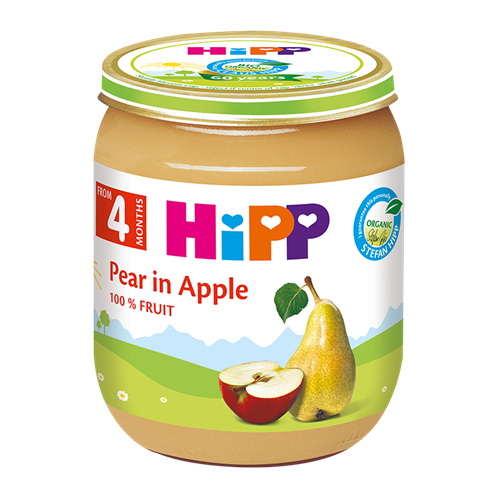 Bán Dinh dưỡng đóng lọ HiPP Lê, Táo AL4320 (125g)