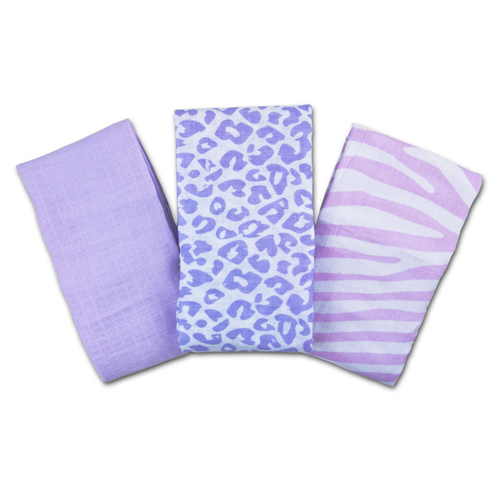 Bán Khăn quấn Summer Muslin Lavender Diva ( 3 chiếc)