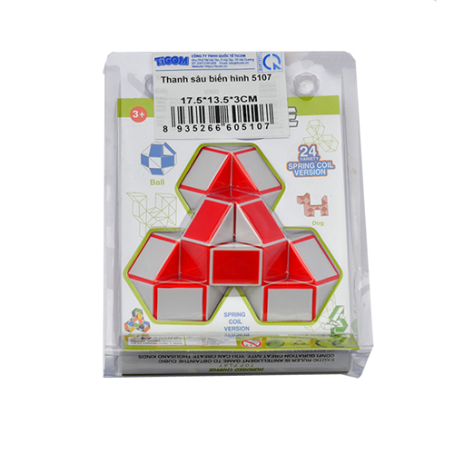 Bán Đồ chơi Rubik sâu biến hình 5107
