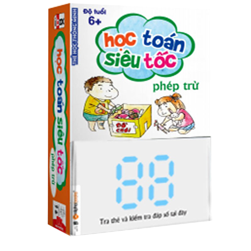 Bán Thẻ học thông minh - Phép Trừ (Độ tuổi 6+)