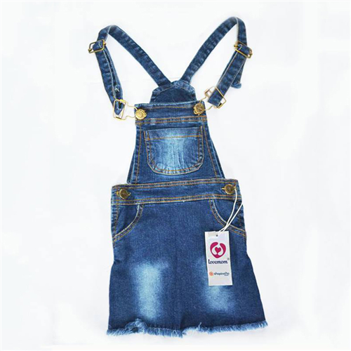 Bán Yếm jean Lovemom cho bé gái