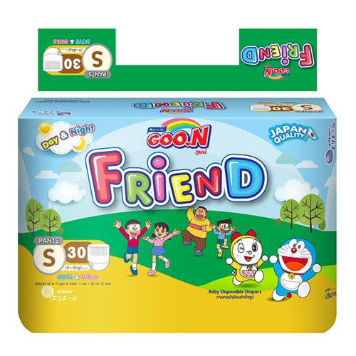 Bán Tã - Bỉm quần Goon Friend S30 (4-8kg)