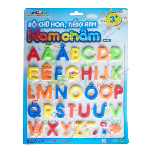 Bán Bảng chữ cái in hoa nam châm Antona No.181